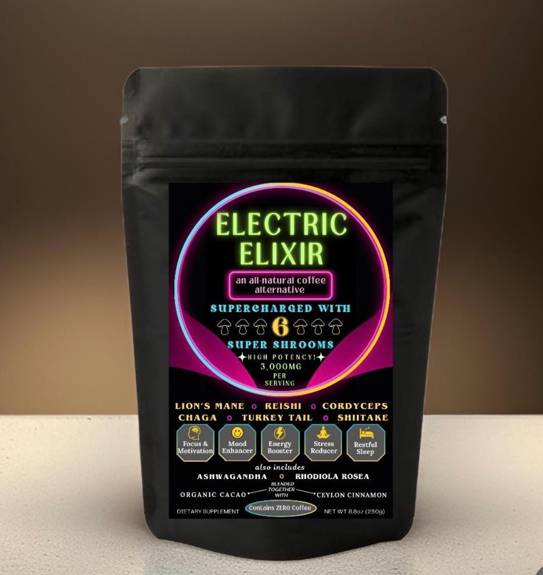 Electric Elixir | an all - natural coffee alternative - Electric Elixir