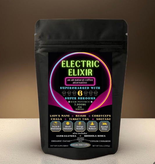 Electric Elixir | an all - natural coffee alternative - Electric Elixir